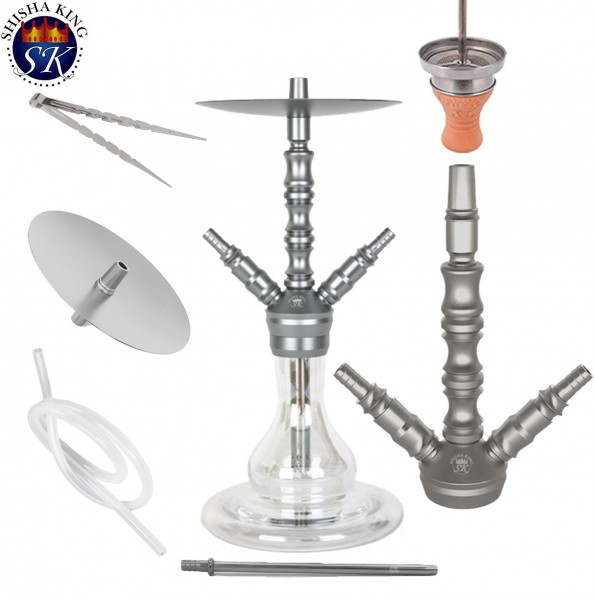 SKS 633 Fiesta grey/clear 2 Schlauch Variante