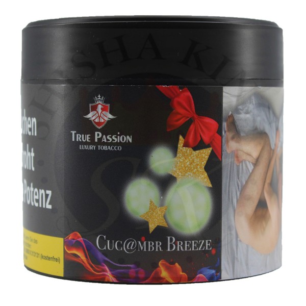 True Passion Shisha Tabak 200g Cucumbr Breeze