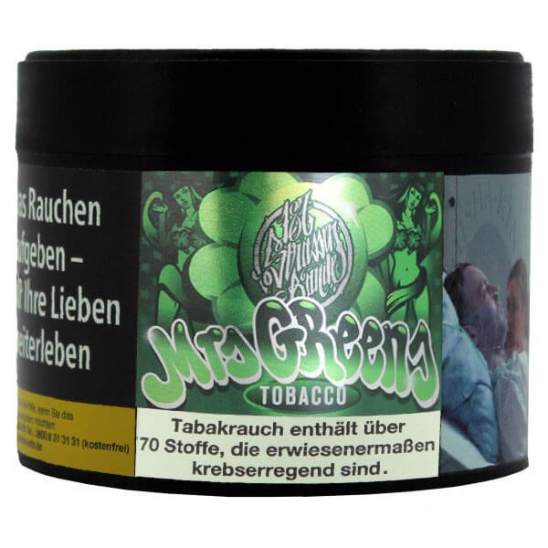 187 Tobacco 200g Shisha Tabak Mrs. Green's