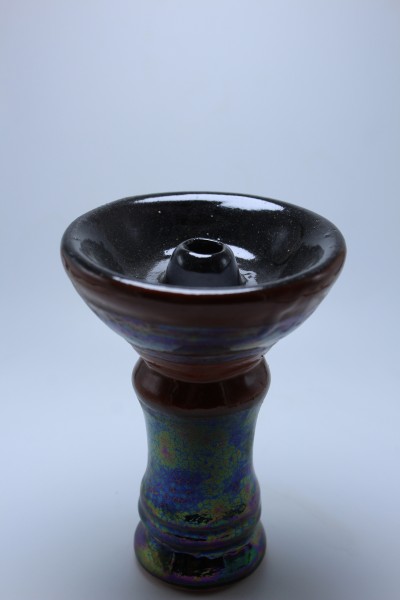 SK Ägypter Kopf-Brown Black Glänzend