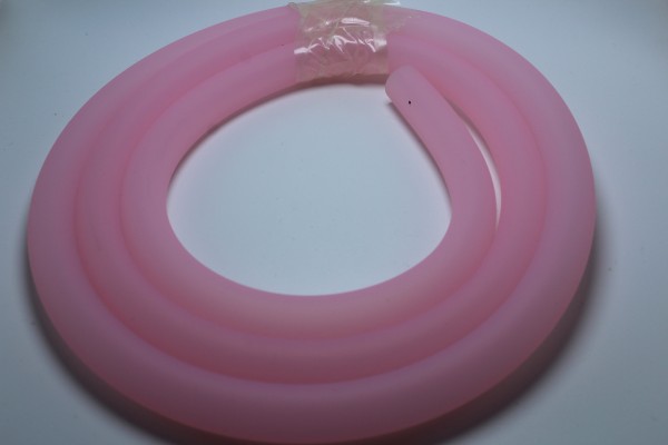 SK Matt Silikonschlauch-Pink Transparent