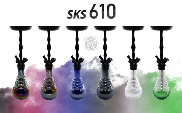 SKS 610 Zink Shisha Wasserpfeife