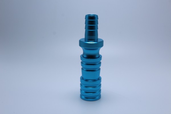 SKS 610-618 Schlauchadapter mit Schliff-Skyblue