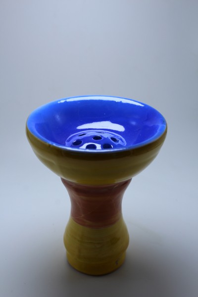 SK Ägypter Kopf-Blue Yellow Brown