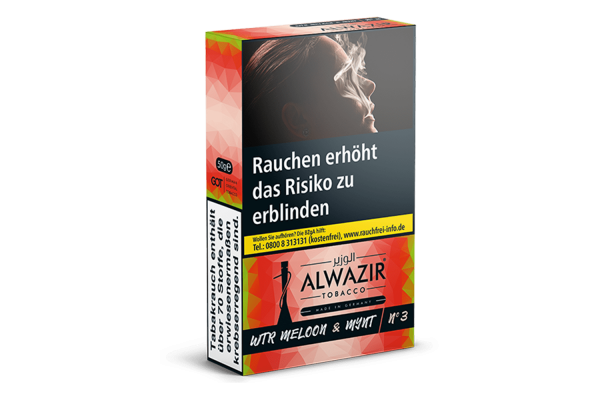Al Wazir 50g-Wtr Meloon Mynt-No3