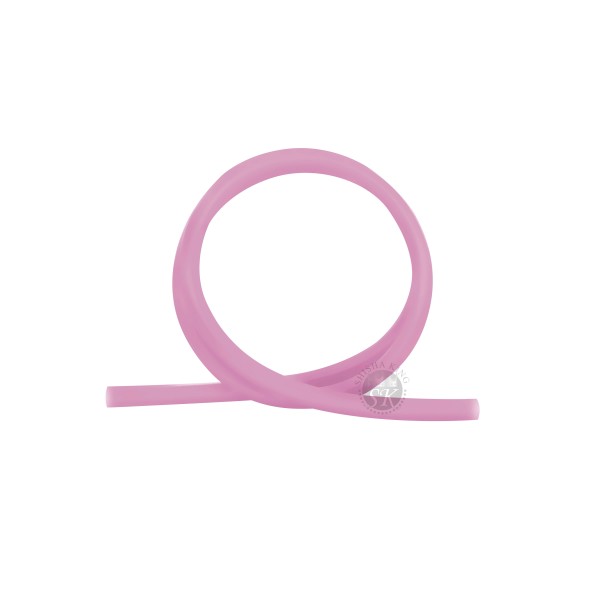 SKS Silikonschlauch matt Pink Transparent
