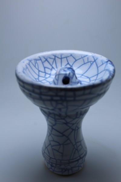 SK Ägypter Kopf-White Blue Stripes