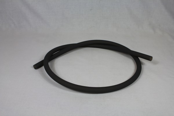 SK Matt Silikonschlauch-Black Transparent