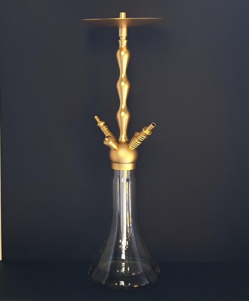 SKS 614 Neptun -Gold / Bottom Amber 4 Schlauch Variante