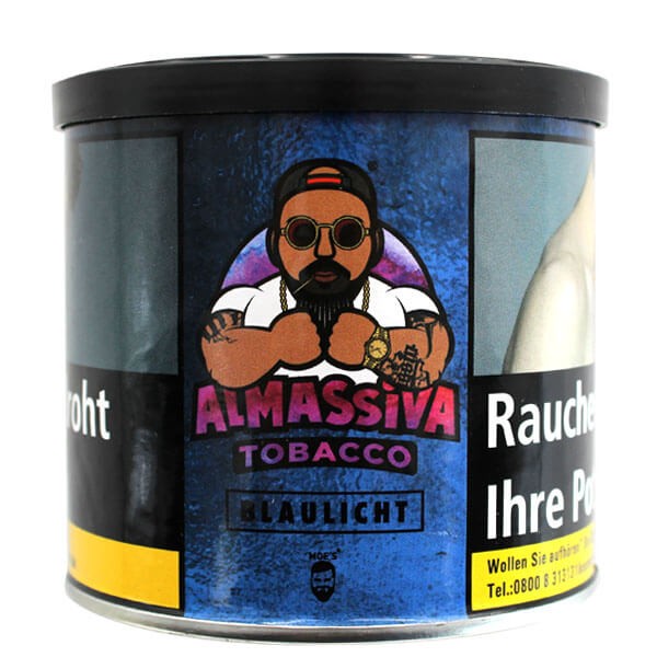 ALMASSIVA Shisha Tabak 200g Blaulicht