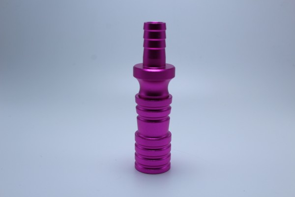 SKS 610-618 Schlauchadapter mit Schliff-Pink