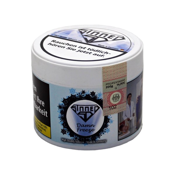 Sinned Shisha Tabak 200g Damn Freeze