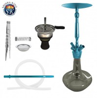 SKS 618 SNAP's Shisha Wasserpfeife Set Skyblue / Light Black SKS 618 SNAP's Shisha Wasserpfeife Set Skyblue / Light Black