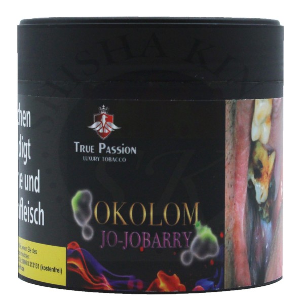 True Passion Shisha Tabak 200g Okolom Jo-Jobarry