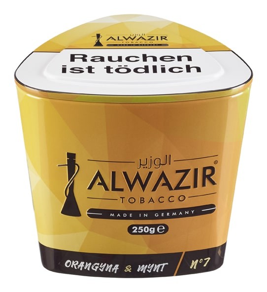Al Wazir Tobacco -Orangyna & Mynt- 250g