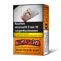 ALMASSIVA Tobacco 25g - Blut gegen Blut ALMASSIVA Tobacco 25g - Blut gegen Blut