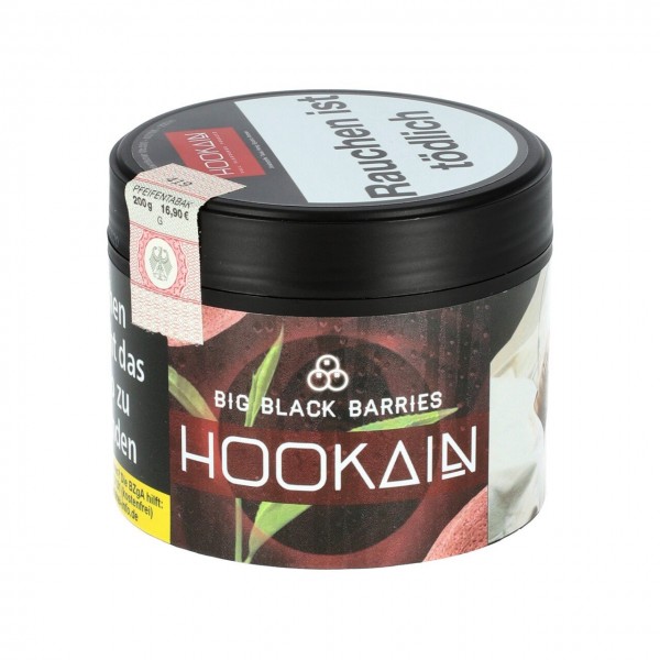 Hookain Shisha Tabak 200g Big Black Barries