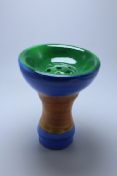 SK Ägypter Kopf-Green Blue Brown