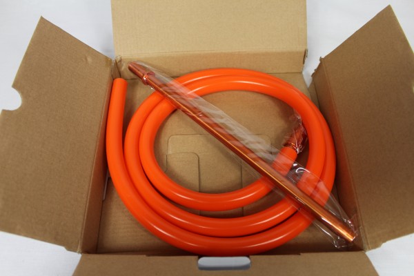 SK Silikonschlauch Set-Orange/Orange