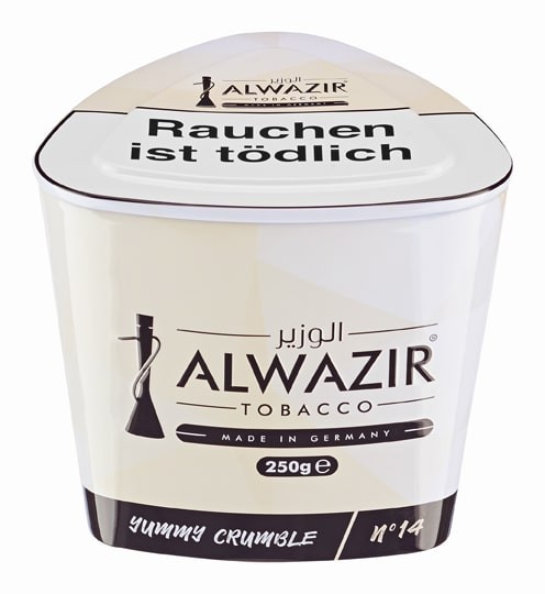Alwazir Shisha Tabak 250g Yummy Crumble No 14