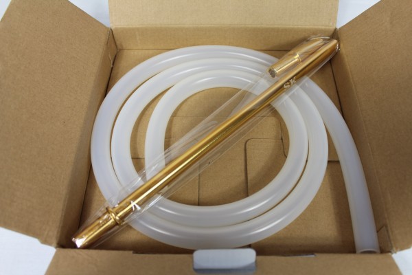 SK Silikonschlauch Set-Transparent Gold