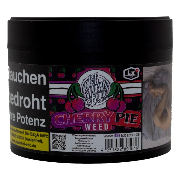 187 Tobacco 200g Shisha Tabak Cherry Pie Weed
