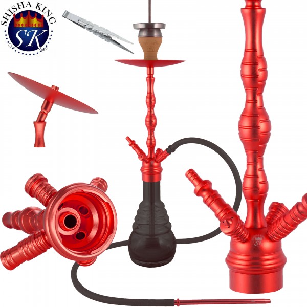 SKS 611 Scarface - Red/Light Black -4-