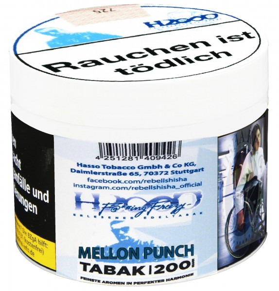 Hasso 200g - Mellons Punch F@*#ING Freezy