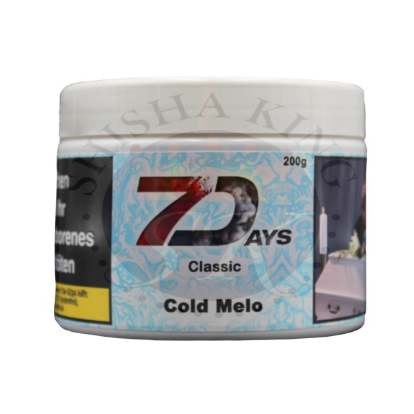 7 Days Classic Shisha Tabak 200g Cold Melo